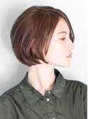 ショート・ボブ/酸性ストレート/縮毛矯正/30代/40代/50代
