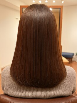 リコス(Ricos)の写真/【酸性ストレート】ダメージヘアやエイジング毛に効果抜群の"Ricos"の酸性ストレート!!