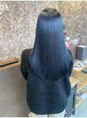 梅雨でも艶々楽ちん【ナチュラル縮毛矯正】