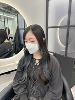 シーバイスリー 綱島(C×3)&nbsp;インナーカラー × ブルーシルバー