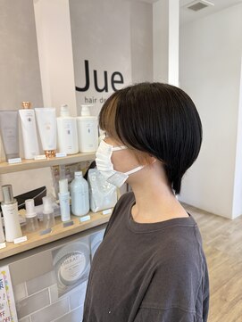 ジュエ ヘアー デザイン(Jue hair design) 夏ベージュイヤリングカラー/カラー/ブリーチカラー/20代/知立