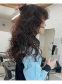 nanukスパイラルパーマ・くるくるパーマ（担当サノ）