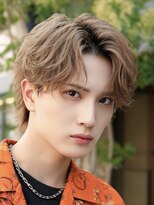 オーシャントーキョー 心斎橋(OCEAN TOKYO WEST)&nbsp;波巻きパーマツイストスパイラルパーマセンターパートウルフ