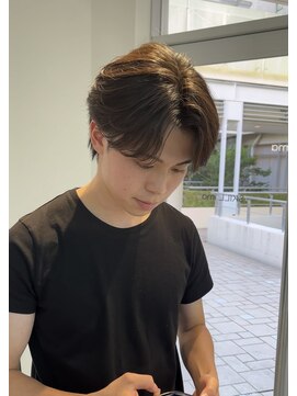 スキルアイマ(SKILL ima) センターパート/ニュアンスパーマ/スポットパーマ