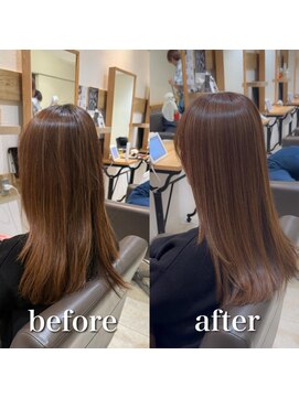 ステラバイケンジ 藤沢(STELLA by KENJE) 白髪ぼかし/脱白髪染め/ハイライト【藤沢/藤沢駅】