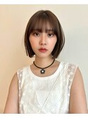 ブラウンベージュ☆ボブ