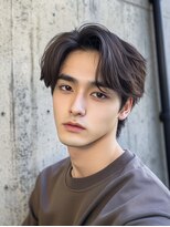 ルービック 近鉄奈良(Rubik's)&nbsp;メンズカットスパイラルパーマ波巻きセンターパート14