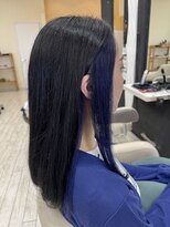 アール(Re)&nbsp;ネイビーイヤリングカラー