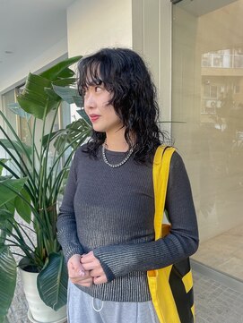 チクロヘアー(Ticro hair) @nkkn15 透けblack