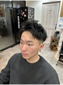 #MEN’S HAIR#サーフカール#刈り上げセンターパート#船橋