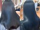 パルティール(Partir)の写真/クセをしっかり伸ばしながら、髪質を改善してくれる♪自然なストレートで、指通りなめらかな艶髪に。