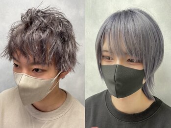 レイブンズ(Ravens)の写真/【2025年11月NEWOPEN】個性派特殊カラーからナチュラルなワンカラーまで、メンズのカラーなら《Ravens》！