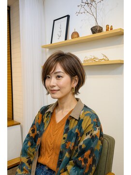 コポル(Copol) まわりと差がつく大人ショート×ヘーゼルベージュ