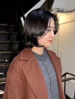 ボウ(BOW)&nbsp;黒髪レイヤーボブ