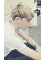 ジジバイワースホワイル(jiji by WORTH WHILE) 刈り上げセンターパートサーフカール波巻きツイストスパイラル