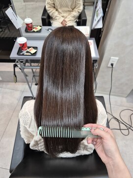 ソワン ドゥ ブレス 今里店(soin de brace) 《寺西紗友望》髪質改善ストレート