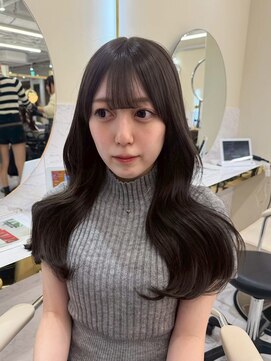 ザシェノンウメダ(THA CHAINON UMEDA) イメチェン/ピンクベージュ/アンブレラカラー/前髪/心斎橋