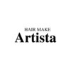HAIR MAKE Artistaのお店ロゴ