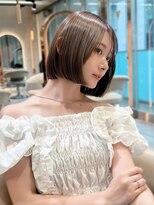 レーヴバイロンド 仙台(Reve by Lond) 仙台レイヤーカットボブ縮毛矯正前髪顔周り