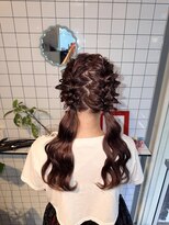 ヘアー アレス(hair ales)&nbsp;ツインテール　ヘアメ　ヘアメイク　イベントヘア