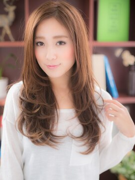 カバーヘア イヴ 戸頭店(COVER HAIR EVE) *+COVER HAIR+*…カールで織りなす 《コケティッシュロング》