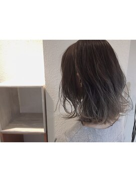 ラッド 心斎橋店(RAD) 切りっぱなしロブグラデーション