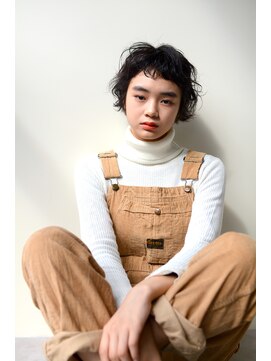 ガレージ バイ グリーン 原宿 表参道(Garage by green) 【loki】ボブウルフ