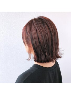 ヘアメイク ミチ 富田店(HAIRMAKE MICHI) 【MICHI 富田店 古作 蓮】カシスピンク