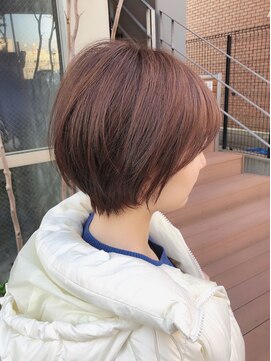 ルカ リノア(Luca lino:a) ゆったり丸みショート×チョコレートブラウン