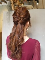 エイト 上野店(EIGHT ueno)&nbsp;【EIGHT 上野】佐藤 ロングヘアハーフアップ