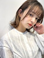 マッシュ/くびれヘア/ビタミンカラー[東銀座/銀座]