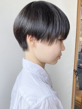 モリオフロムロンドン 原宿本店(morio from London) 【morio原宿】刈り上げショート／前下がり／前髪あり