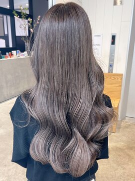 アイティーバイアルバム 下北沢店(IT by ALBUM) ヨシンモリ_ショコラベージュボブルフベビーバング_ba341002