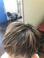 ヒッピーヘアー(Hippie Hair)&nbsp;ショート　メッシュ