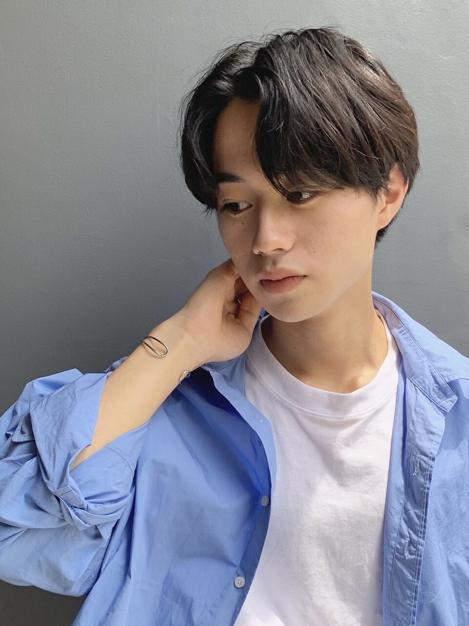 韓国マッシュ】センターパート #1 ニュアンスパーマ：L167059247