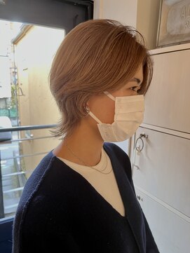 リブ(Lib) 【Lib】センターパート×ショートウルフ