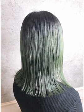 クレア 下北沢(CREA) グリーンハイグラデーション