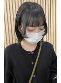 中川陽南子【顔まわりフェイスレイヤープチウルフ外ハネヘア】