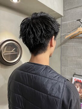 インディゴドロップ(indigo drop) men's short style