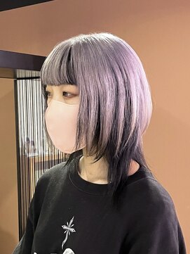 ピチカート(pizzicato) ホワイトカラー/インナーブラック/ホワイトウルフ