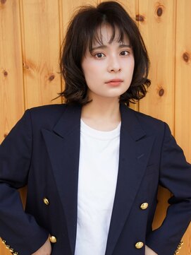 ブゾン(buZon) 【buZon ブゾン】大人ガーリーチョコレートプリカールミディ