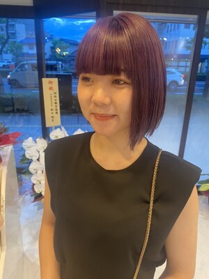 [清輝橋]岡山人気サロン出身の女性オーナーstylistがなりたい×トレンドを叶えます＊