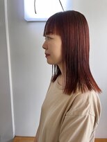 イノセントヘア(innocent.hair) 秋先取りオレンジカラー