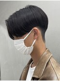 センターパートニュアンスパーマメンズパーマ名古屋栄