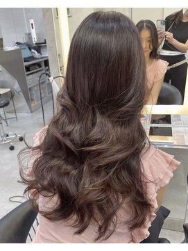 ロンドアヴァントゥス 池袋(Lond aventus) 韓国レイヤー/韓国風/ボブ/髪質改善/黒髪/ブリーチなし〔池袋〕