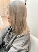 【ブリーチ】ハイトーンカラー/ベージュ/髪質改善/グレージュ
