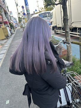 ベレッタ 枚方店(veretta.) 冬のハイトーン/担当:ばば/ブルベ夏/イエベ春/ラベンダーグレー