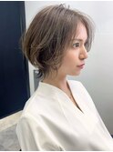 くびレイヤーボブウルフ　ネオウルフ　ウルフカット