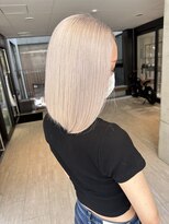 ロンドメリア 天神大名店(Lond Melia)&nbsp;小顔に見せるヘア/ワンレン/ボブウルフ/ネビージュ/黒髪カタログ