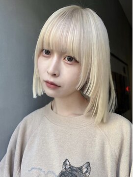 ジーナ オモテサンドウ(XENA) ハイトーン×エクステ×顔周りレイヤー(表参道)